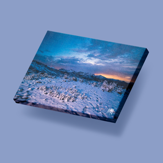 Atardecer estrellado en la Laguna Bombay