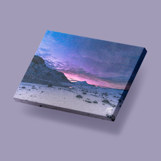 Atardecer estrellado en la Laguna Bombay