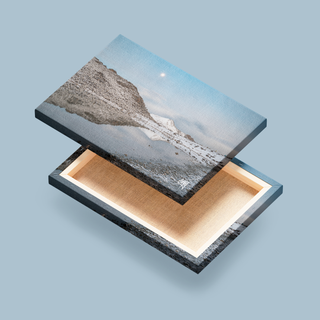 Laguna Bombay congelada